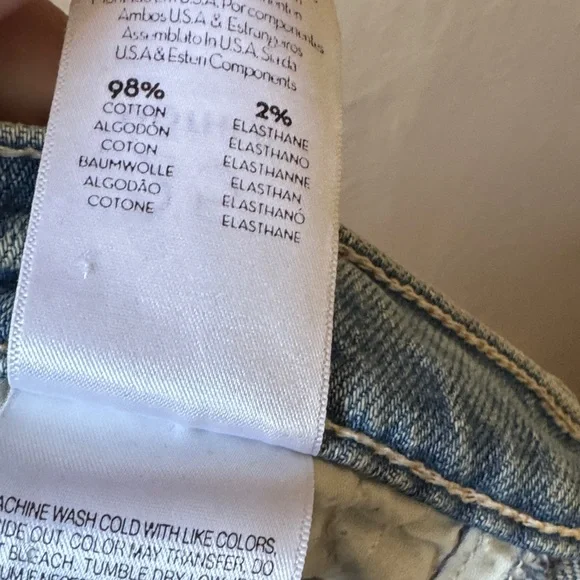 Mother Superior The Tomcat Ankle Light Blue Jeans Size 25 - Picture 8 of 8